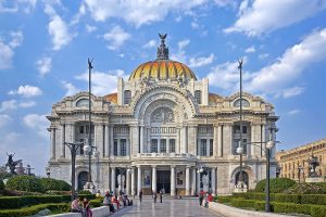 Palacio de Bellas Artes, Mexico City (Lúčnica 3.8.1973)